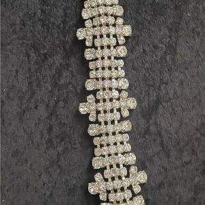 Vintage Statement Rhinestone Bracelet